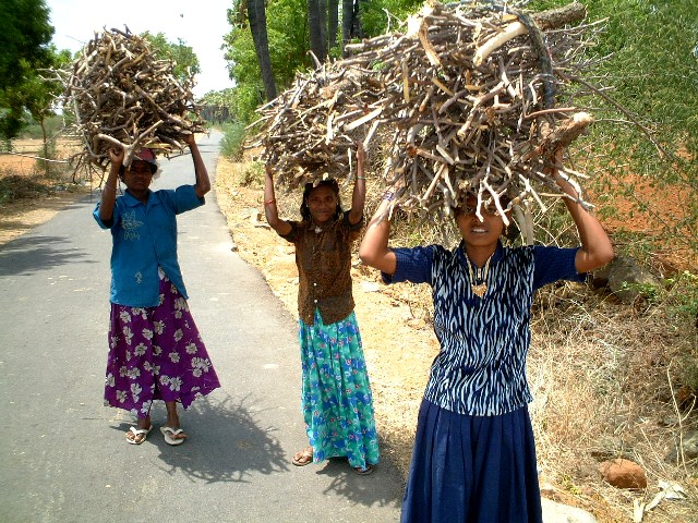 Village girls in the fields.JPG